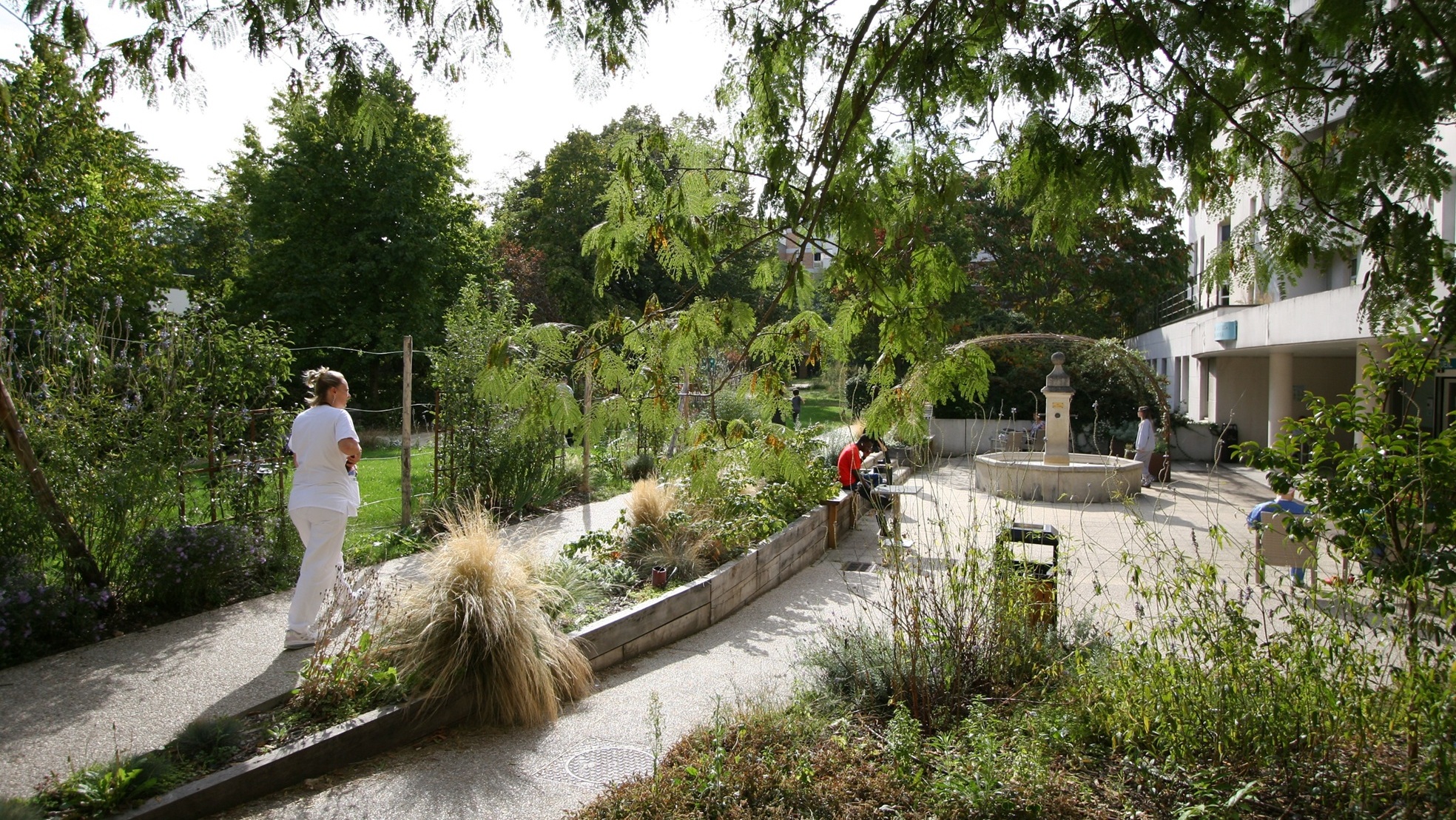 Jardin de soin des Diaconesses, site Reuilly, Paris 12e